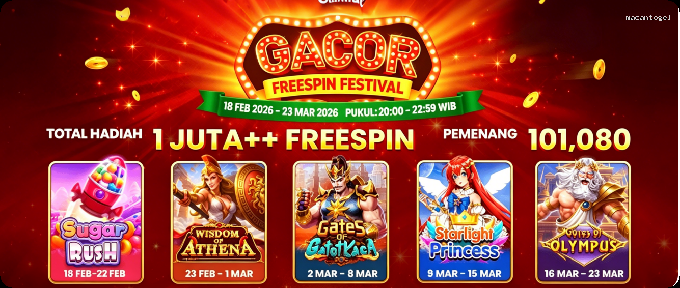 Login macantogel Sekarang Bonus Melimpah